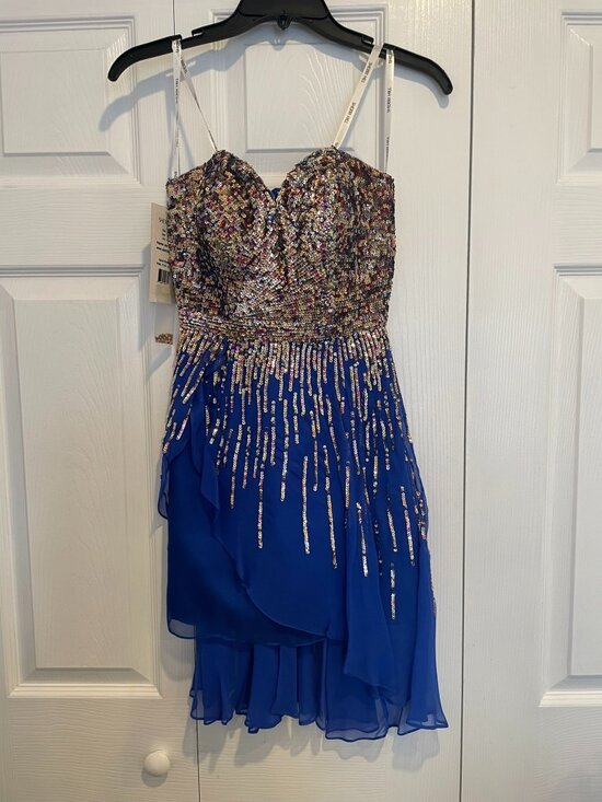 Dresses & Skirts - Beaded Royal Blue Formal Dress / Homecoming / Prom Dress